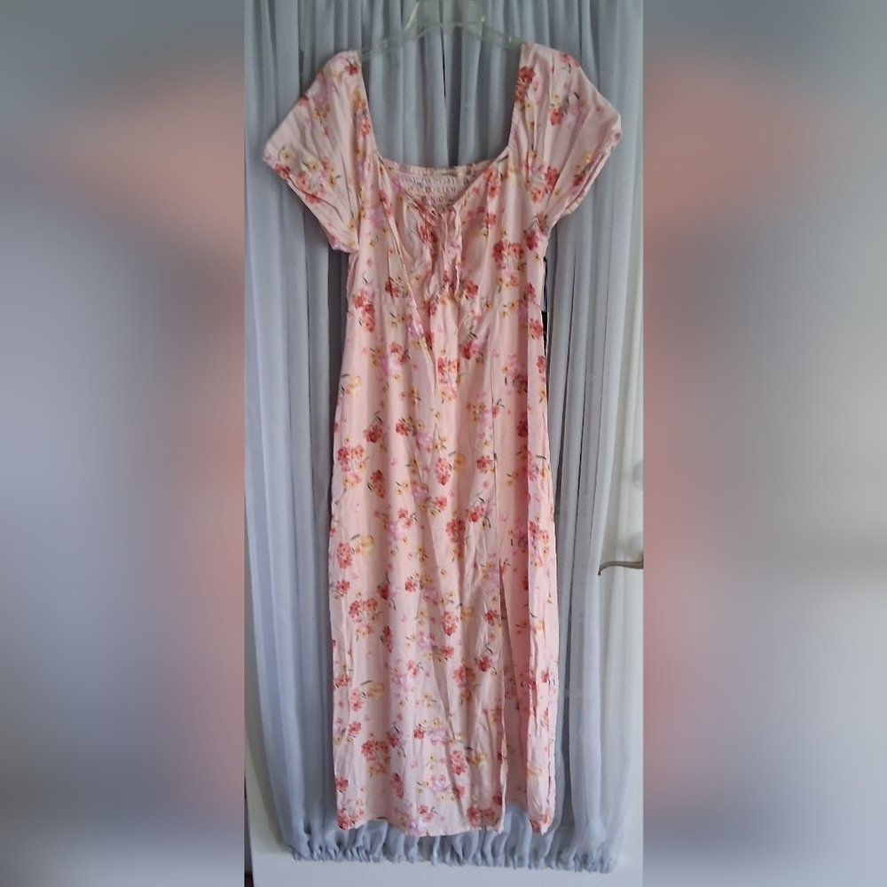 New Liberty Love Blush Floral Maxi Dress